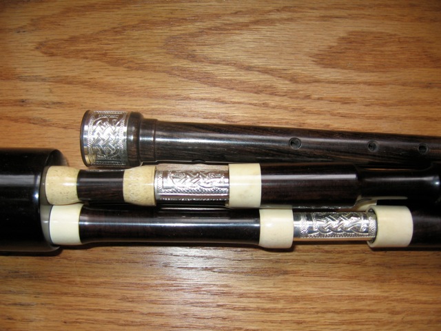 African Blackwood / Silver Smallpipes